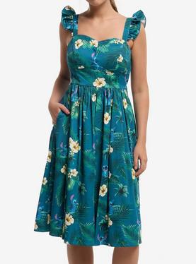Her Universe Disney Stitch Tropical Dress Her Universe Exclusive, , hi-res